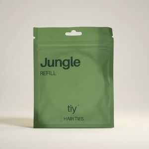 TIY Hair Ties Jungle Refill Green Elastic Cords